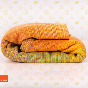 echarpe de portage girasol free elf fusion double weft