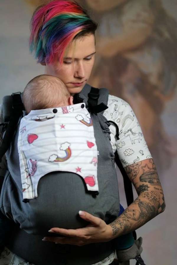 Porte bébé nekoslings switch baby toddler size bold