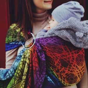Sling de portage Little Frog Beloved Prismatic Abyss