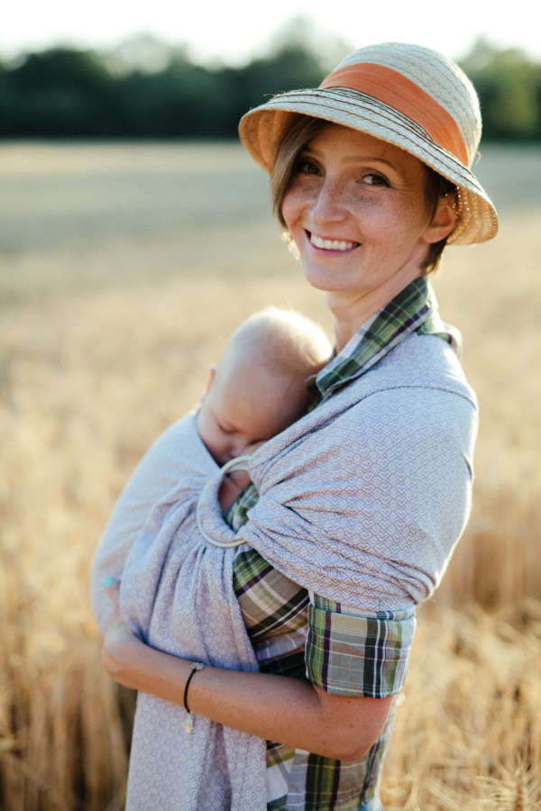 Sling de portage Little Frog Lovely Heat