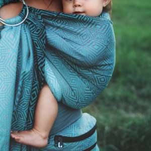 Sling de portage Little Frog Stormy Cube