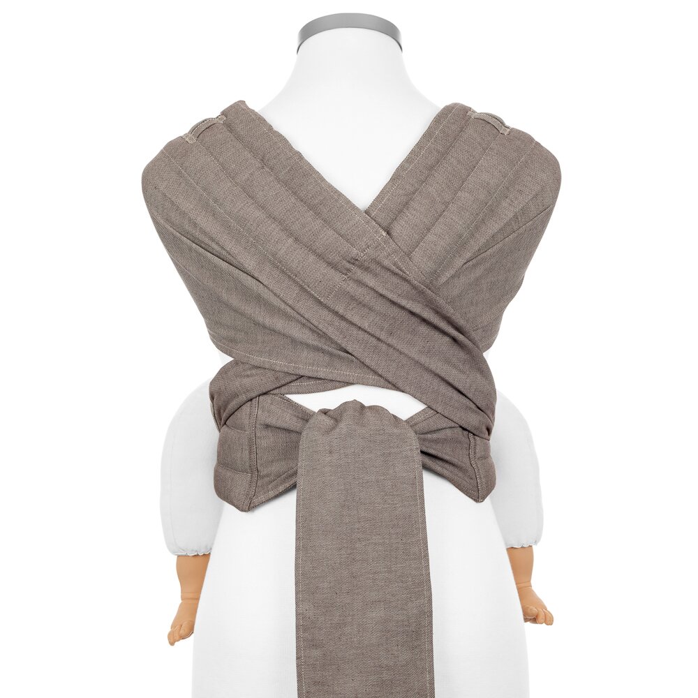 Porte Bebe Echarpe Grande Taille Coton Bio A Nouer Fidella