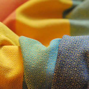 Sling de portage Girasol multicolore jaune - coton résistant