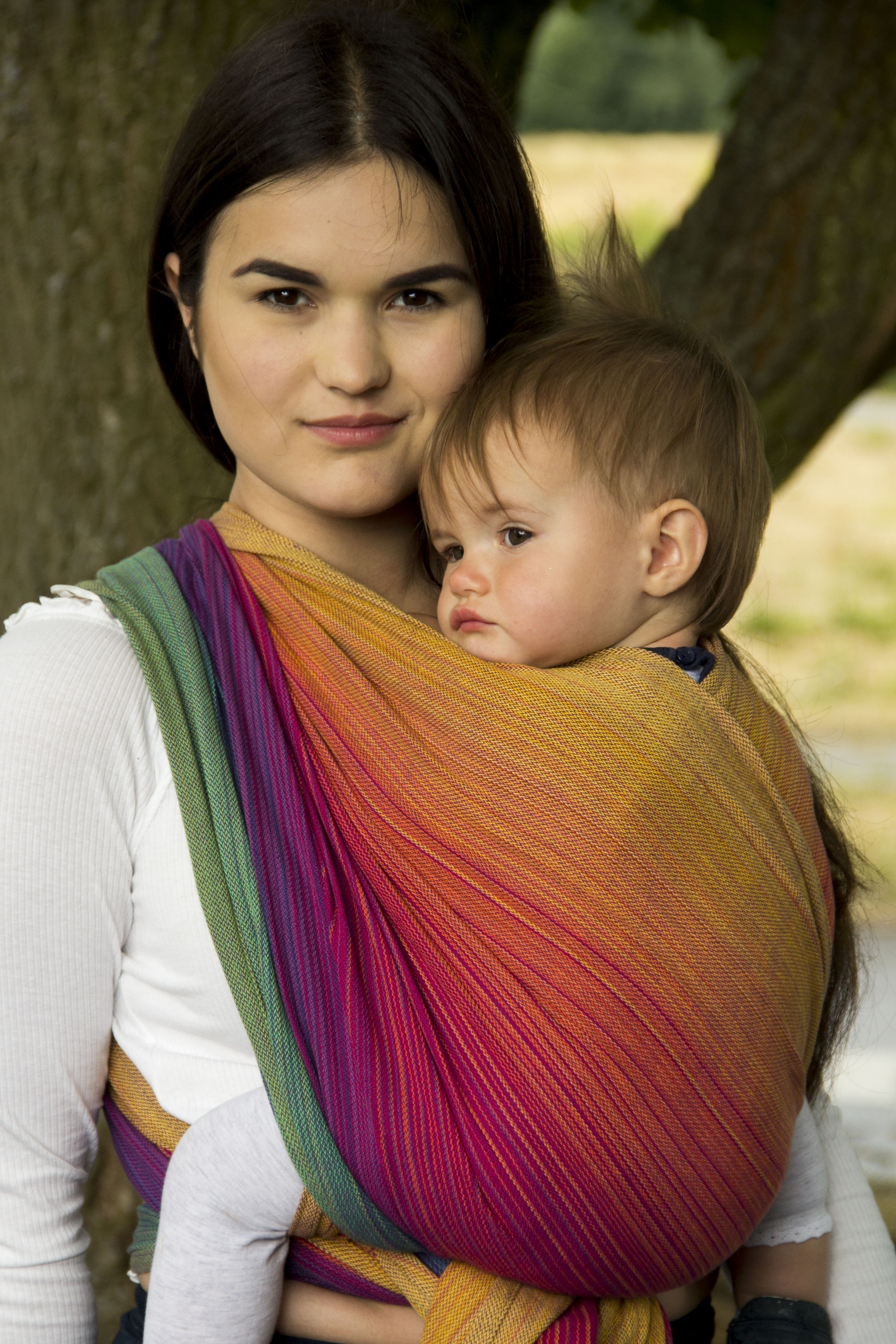 Echarpe de portage multicolore Clearance