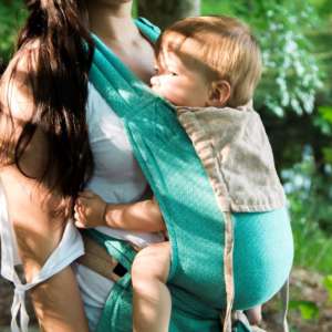 Porte bébé mei tai mysol caribe Girasol