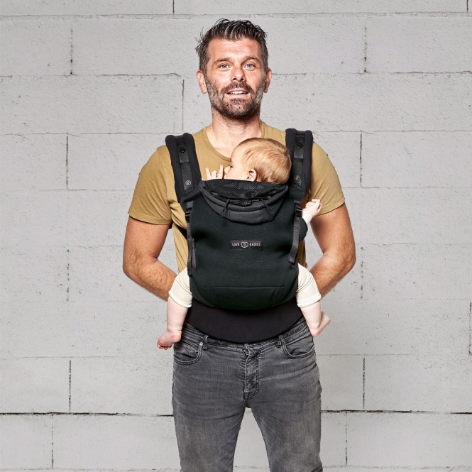 Porte Bebe Love Radius Physiologique Aere Ete Portage Dos Ventral Suisse