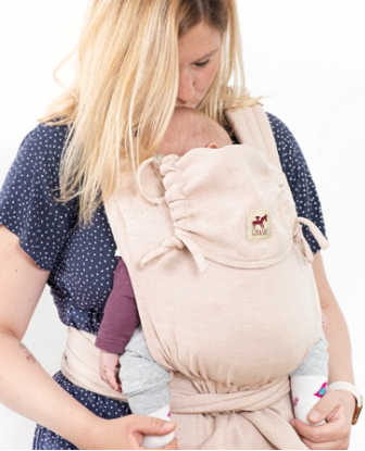 Porte Bebe En Tissu Mei Tai Physiologique 100 Coton Echarpe A Nouer Girasol