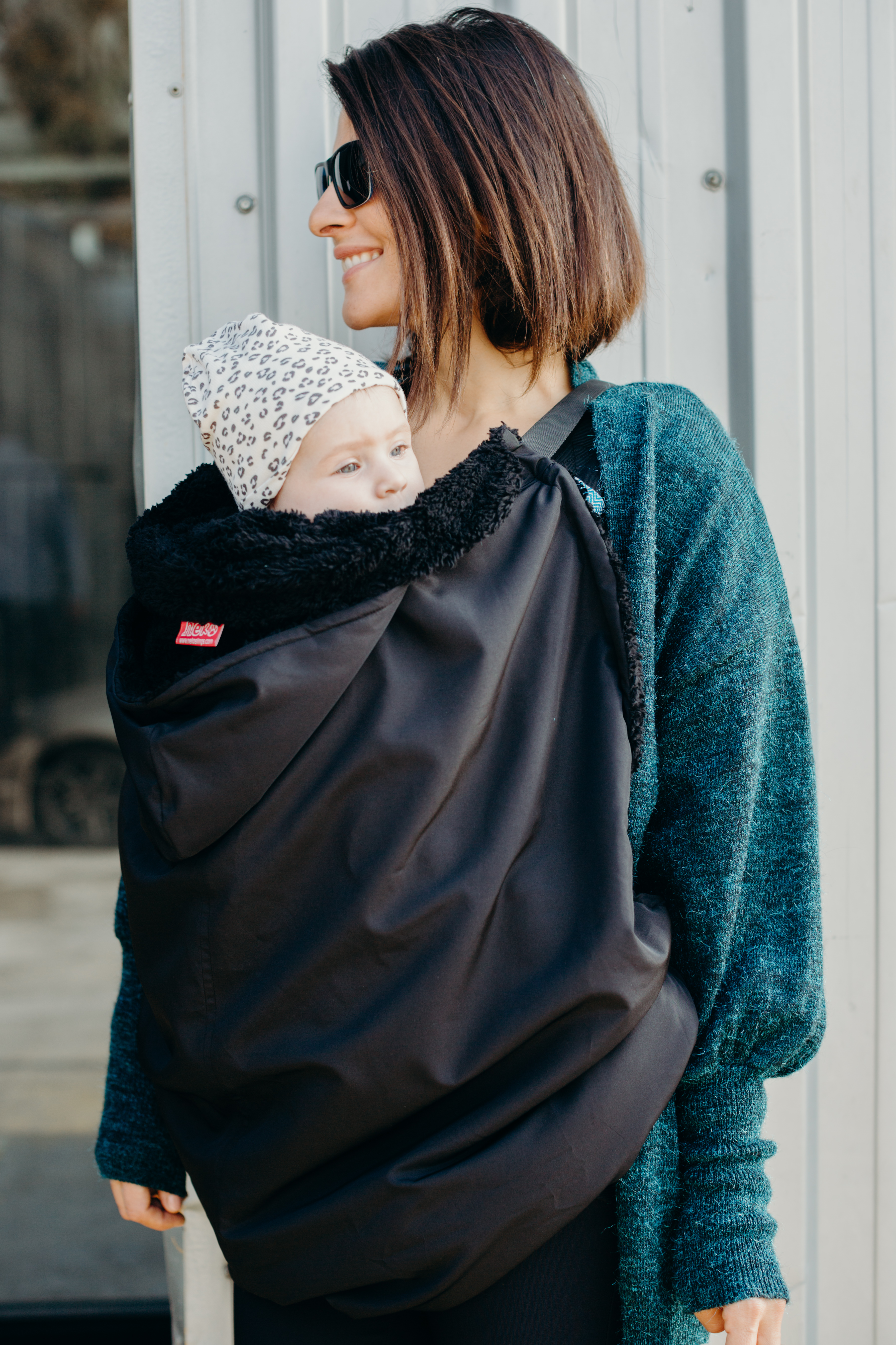 Couverture Porte Bébé Hiver