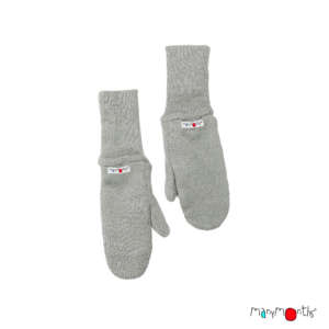 Les gants moufles de neige en laine merinos. Idéal pour garder les pieds de bébé bien au chaud. Achat Suisse