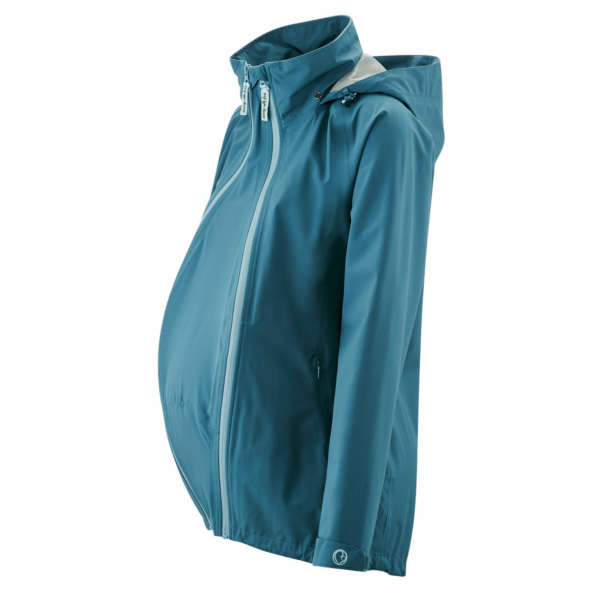 La veste de portage idéal pour le printemps et la pluie. C'est la veste la plus légère du marché. Facilement transportable, non encombrante. La veste Mamalila de la naissance à 4 ans. Chez jeteporte Suisse