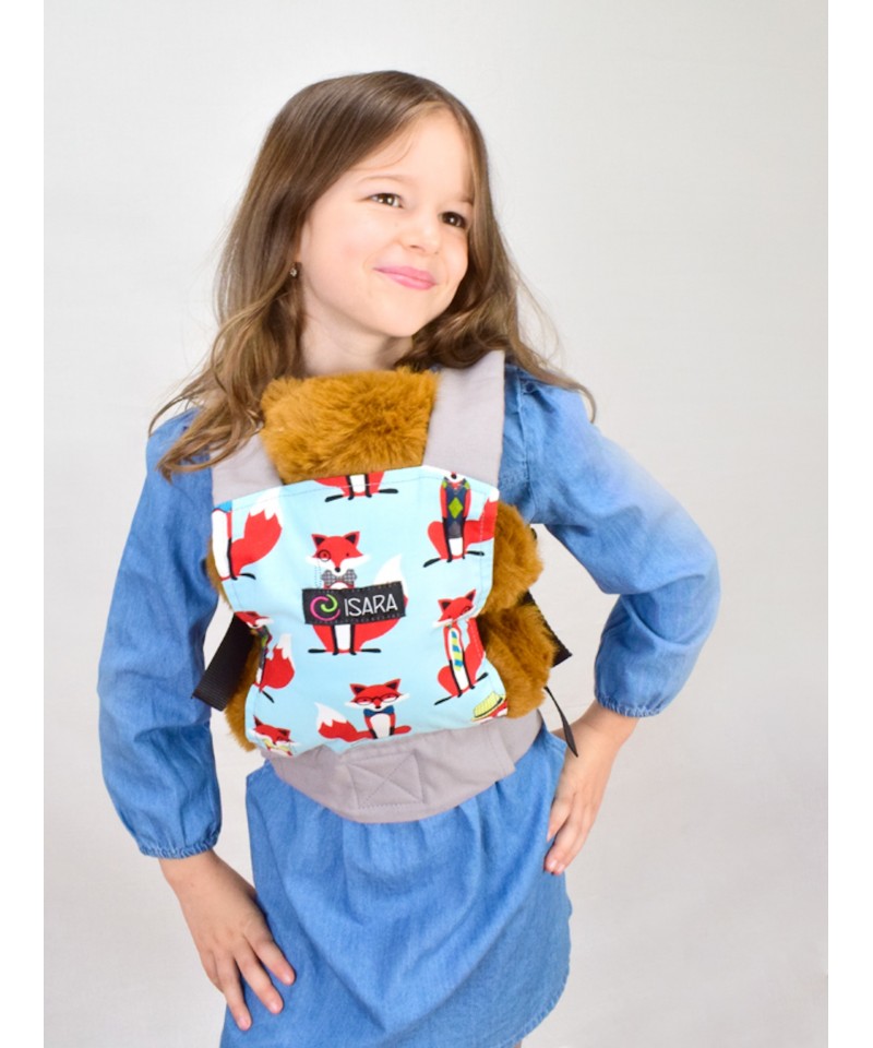 Porte poupon jeu symbolique doudou enfant cadeau imitation