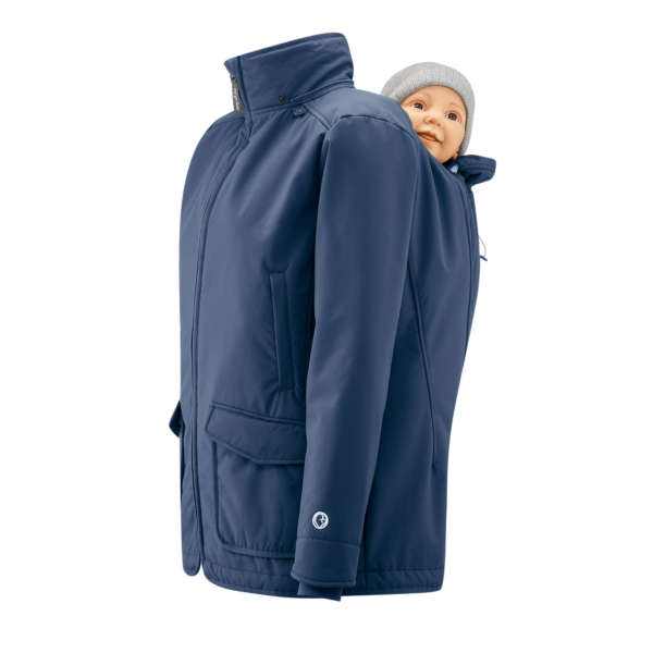 La veste de portage parka de mamlalila pour porter toute l'année. Elle fait veste de portage hiver, mais aussi entre saisons. Test et essai gratuit à Romont. Achat en suisse