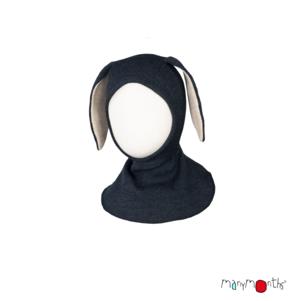 La cagoule manymonths en laine mérinos pour tenir chaud à bébé tout l'hiver! Idéal pour le portage, le ski, le vélo et les balades. Achat en Suisse sur jeteporte