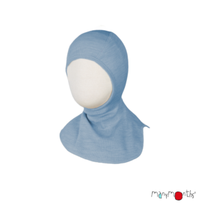 La cagoule manymonths en laine mérinos pour tenir chaud à bébé tout l'hiver! Idéal pour le portage, le ski, le vélo et les balades. Achat en Suisse sur jeteporte