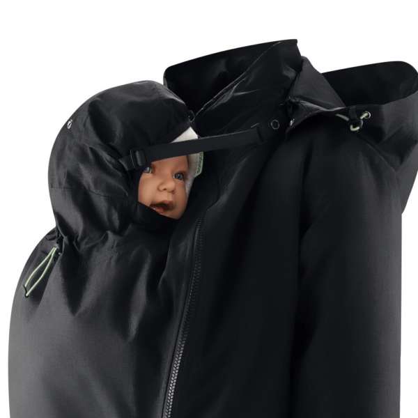 La veste de portage parka de mamlalila pour porter toute l'année. Elle fait veste de portage hiver, mais aussi entre saisons. Test et essai gratuit à Romont. Achat en suisse