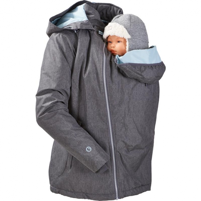 Veste de portage Hiver Imperm able Mamalila grise
