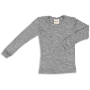 Pull en laine mérinos et soie de engel natur. Idéal pour le printemps et l'entre saisons. pour enfant. Achat en ligne et en boutique. En suisse, fribourg