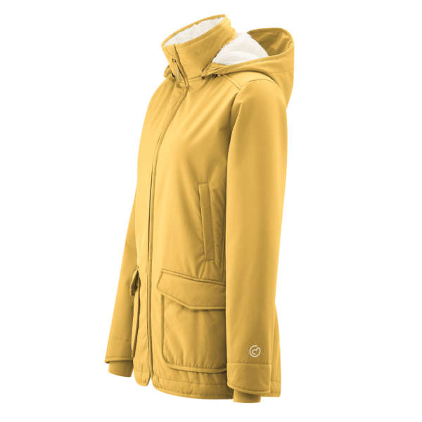 La veste de portage parka de mamlalila pour porter toute l'année. Elle fait veste de portage hiver, mais aussi entre saisons. Test et essai gratuit à Romont. Achat en suisse