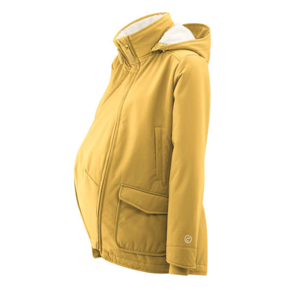 La veste de portage parka de mamlalila pour porter toute l'année. Elle fait veste de portage hiver, mais aussi entre saisons. Test et essai gratuit à Romont. Achat en suisse