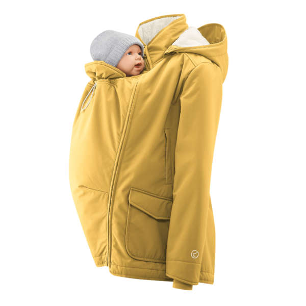 La veste de portage parka de mamlalila pour porter toute l'année. Elle fait veste de portage hiver, mais aussi entre saisons. Test et essai gratuit à Romont. Achat en suisse