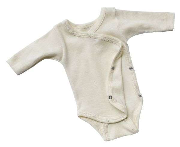 Vêtement pour bébé né prématurément. Habits en laine soie pour bébé prématuré. De la taille 44 à la naissance. Régule la chaleur de bébé, doux et délicat pour la peau. Achat Engel en Suisse