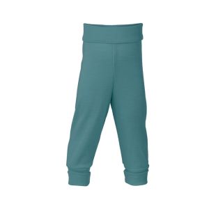 Pantalon saourel en laine mérinos et soie de engel natur. Idéal pour le printemps et l'entre saisons. pour enfant. Achat en ligne et en boutique. En suisse, fribourg