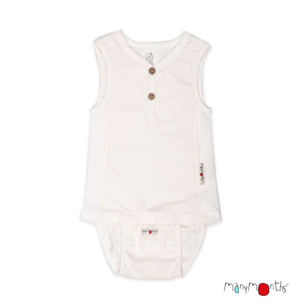 Manymonths habits enfant et bébé en chanvre. Anti Uv naturel. Evolutifs, l'habits se transforme de body en top et pull. Achat en Suisse en boutique jeteporte