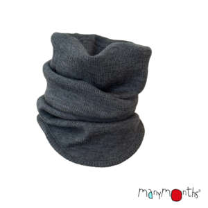 Snood mutli tube en laine mérinos. Idéal pour garder les pieds de bébé bien au chaud. Achat Suisse