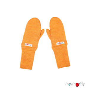 Les gants moufles de neige en laine merinos. Idéal pour garder les pieds de bébé bien au chaud. Achat Suisse