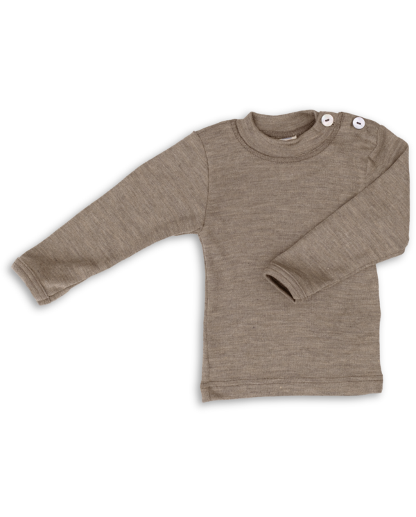 Pull en laine mérinos et soie de engel natur. Idéal pour le printemps et l'entre saisons. pour enfant. Achat en ligne et en boutique. En suisse, fribourg