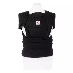 Porter son bébé dès la naissance avec le wrapmysol de Girasol. Un porte bébé physiologique et évolutif.