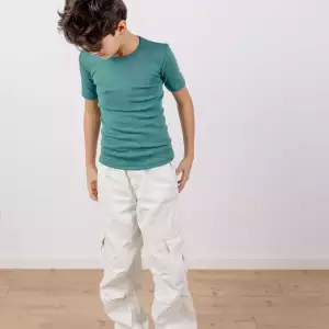 t-shirt thermique et anti UV en laine et soie enfant. Acheter en suisse