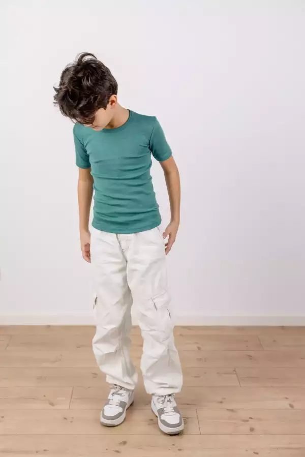 t-shirt thermique et anti UV en laine et soie enfant. Acheter en suisse