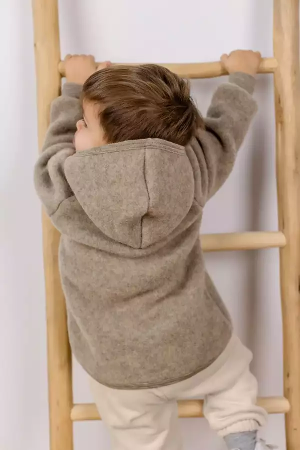 Blouson thermique en laine enfant bébé. Acheter en suisse