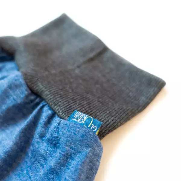 Sarouel thermique anti-UV naturel. Des habits en fibres naturelle en boutique suisse à Romont
